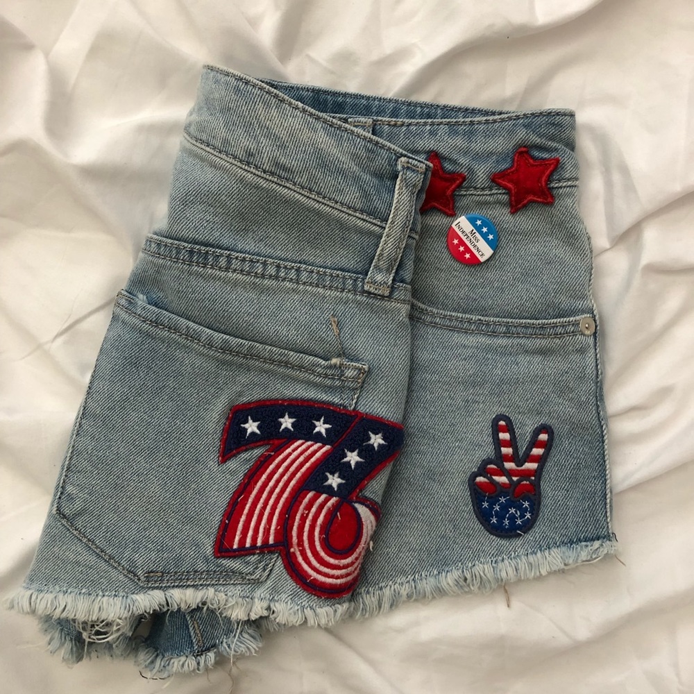 Jean shorts